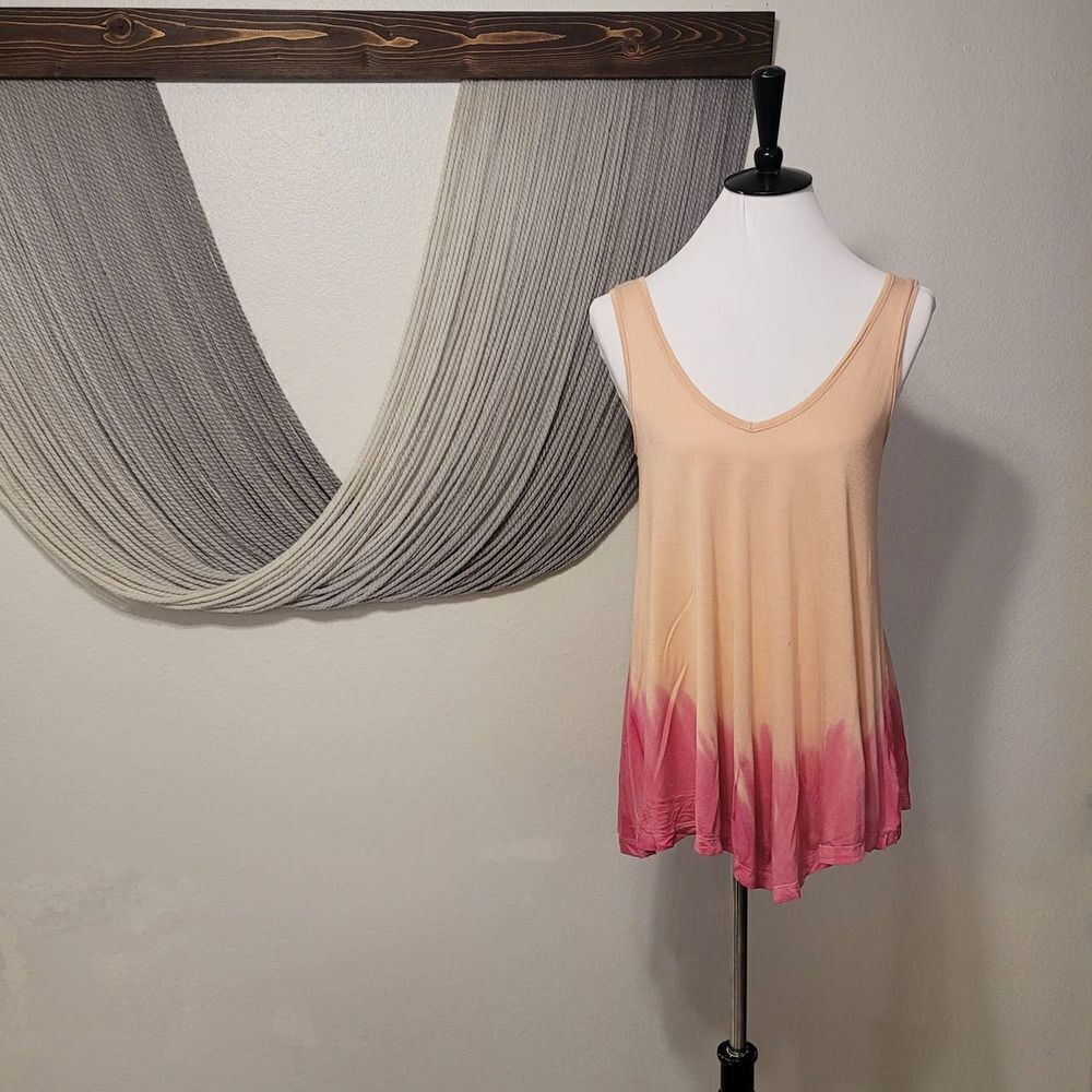 We the Free Ombre Tie Dye Tank Sz XS